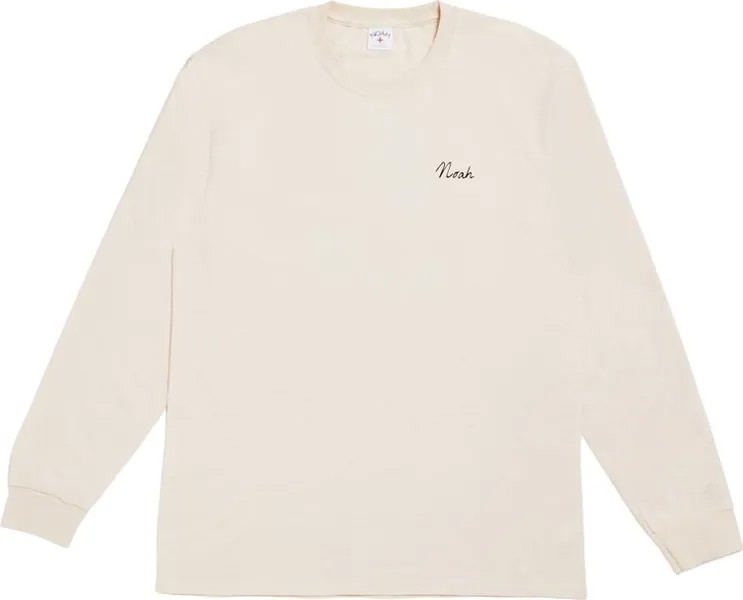 Лонгслив Noah Long-Sleeve Mountain Goat Tee 'Natural', загар