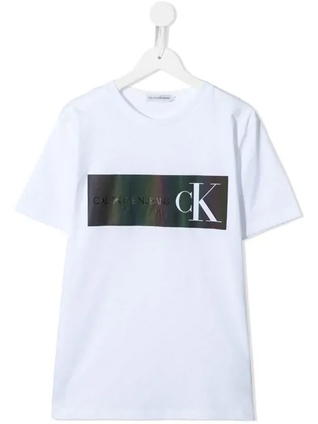 Calvin Klein Kids футболка с логотипом