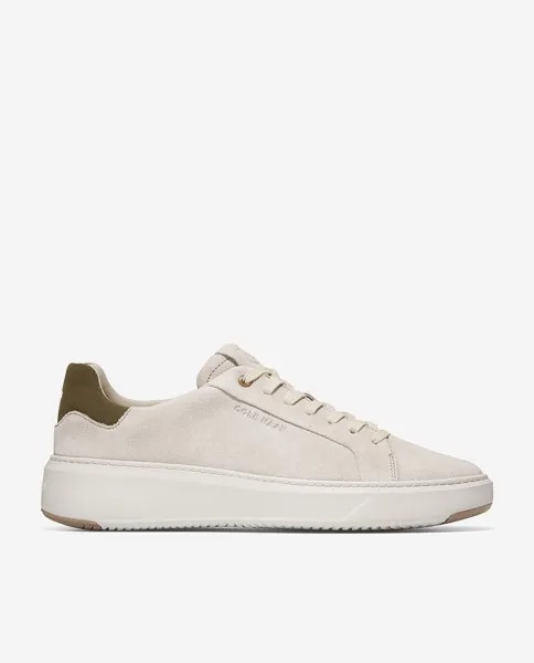 Легкие мужские кожаные кроссовки с кружевной застежкой. Cole Haan, естественный