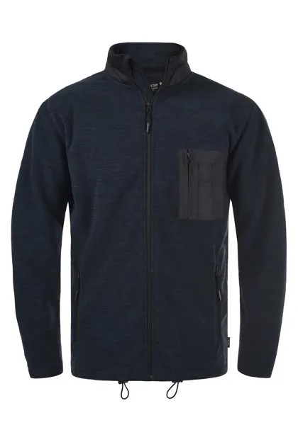 Флисовая жилетка INDICODE JEANS, синий/темно-синий