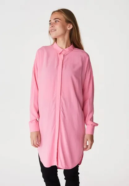 Рубашка FREEDOM LS LONG Soft Rebels, розовая гвоздика