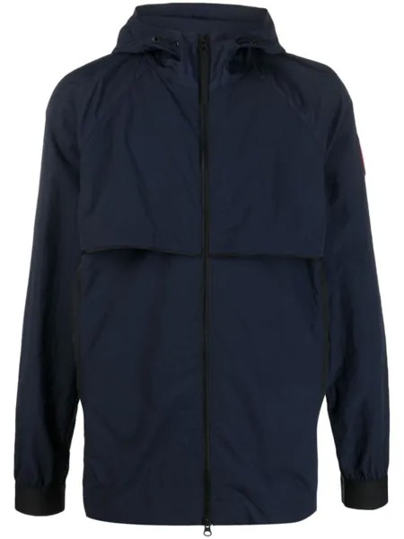 Canada Goose спортивная куртка Faber Wind с капюшоном, синий