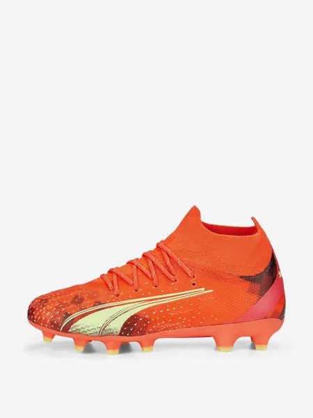 Бутсы для мальчиков PUMA Ultra Pro Fg/Ag JR, Красный