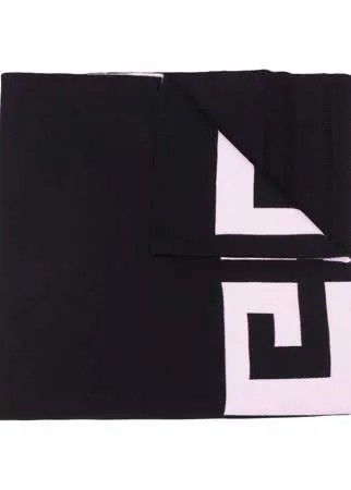 Givenchy вязаный шарф с логотипом 4G