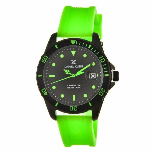 Наручные часы Daniel Klein Часы мужские Daniel Klein 12856-3, зеленый, черный