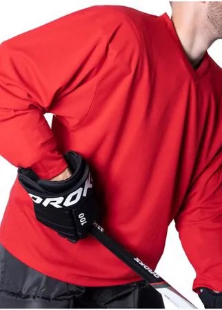 Хоккейный свитер (джерси) детский OROKS, размер: M, красный OROKS Х Декатлон