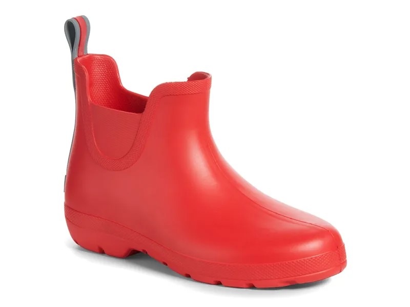 Сапоги резиновые Totes Chelsea Rain Boot, красный
