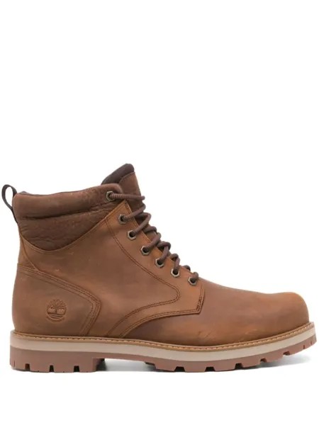 Timberland кожаные сапоги, коричневый