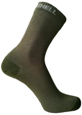 Водонепроницаемые носки DexShell Ultra Thin Crew S (36-38), оливковый зеленый