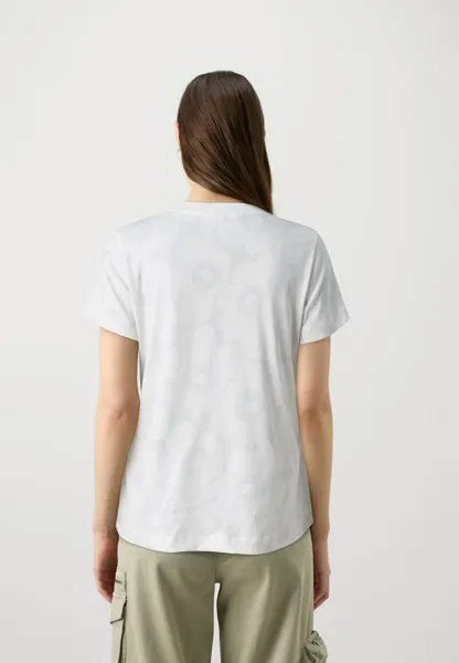 Футболки с принтом HELEYS UNIKKO Marimekko, цвет Offwhite/Light Grey