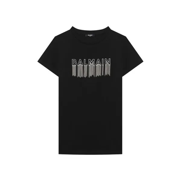 Хлопковая футболка Balmain
