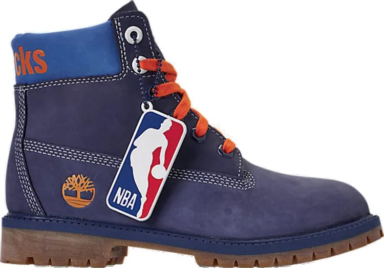 Ботинки NBA x 6 Inch Classic Premium Boot Junior New York Knicks, синий