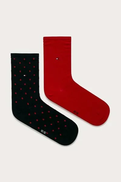 2 упаковки носков Tommy Hilfiger, красный