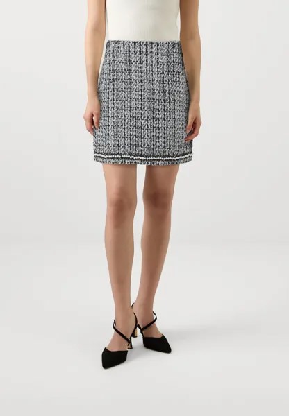 Юбка-карандаш PEARL EMBELLISHED SKIRT KARL LAGERFELD, черный