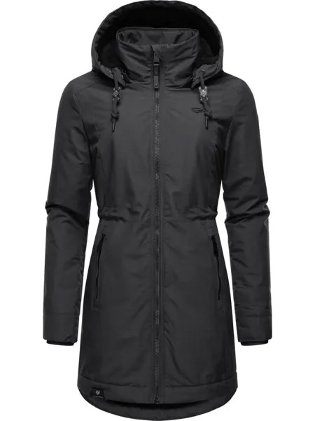 Пуховик ragwear, цвет dark grey
