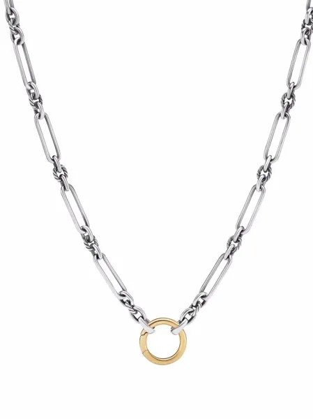 David Yurman колье Lexington Amulet Vehicle из желтого золота