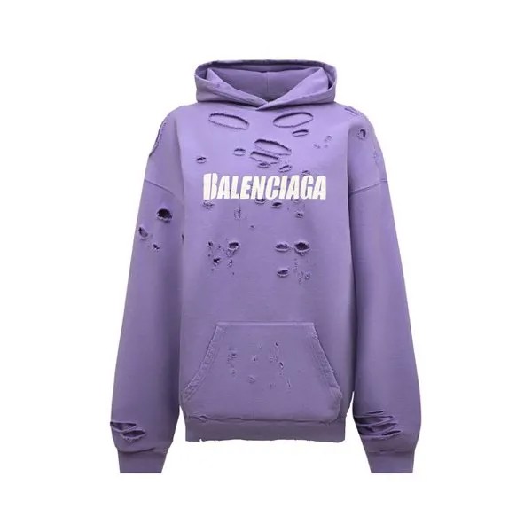 Хлопковое худи Balenciaga