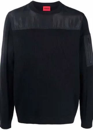 Boss Hugo Boss свитер с контрастными вставками
