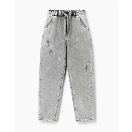 Джинсы  Gloria Jeans, размер 10-12л/146-152, серый