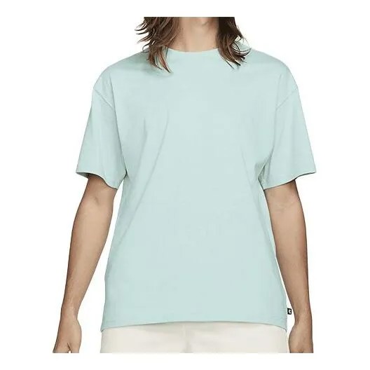 Футболка Men's Nike Solid Color Loose Round Neck Short Sleeve Green T-Shirt, зеленый