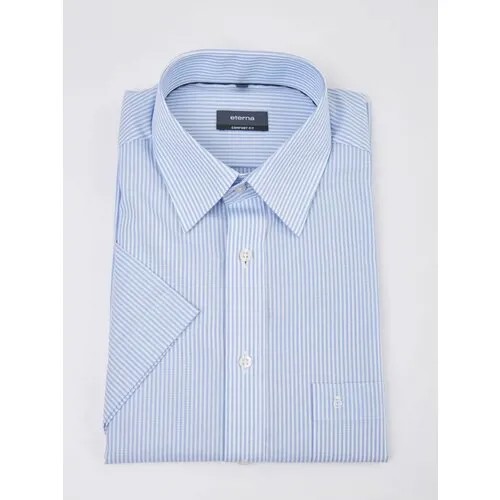 Рубашка Eterna, размер 48, голубой