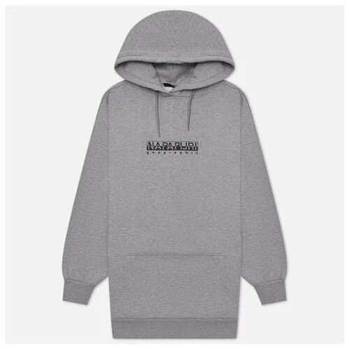 Женская толстовка Napapijri B-Box Hoodie 2 серый, Размер S