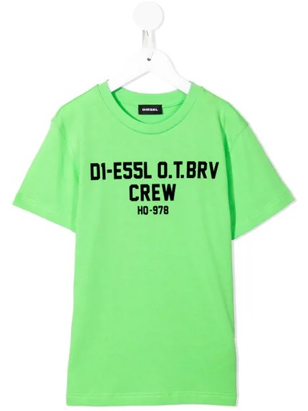 Diesel Kids футболка с принтом