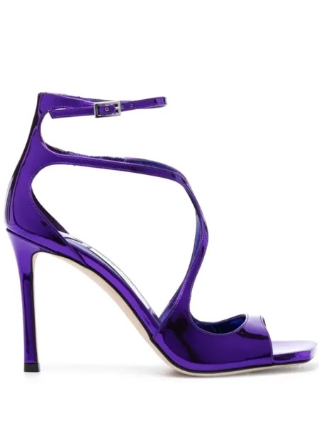 Jimmy Choo босоножки Azia 95, фиолетовый