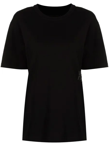 Alexander Wang футболка с логотипом, черный