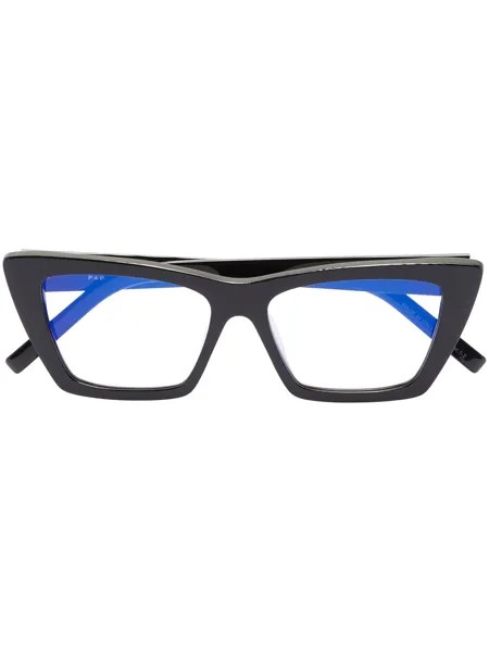 Saint Laurent Eyewear очки SL27 в квадратной оправе