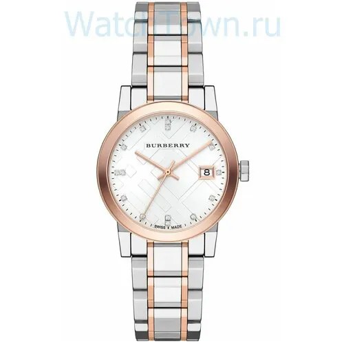 Наручные часы Burberry, золотой, серебряный