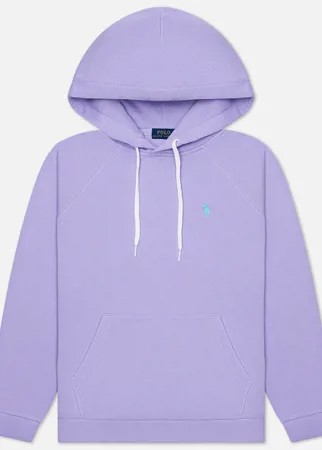 Женская толстовка Polo Ralph Lauren Polo Pony Mini Logo Hoodie, цвет фиолетовый, размер XS