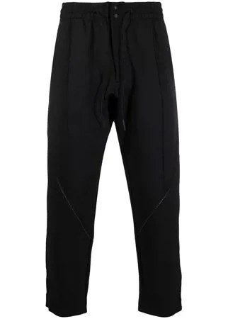 Y-3 укороченные спортивные брюки
