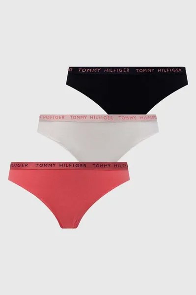 Шлепанцы упаковка из 3 шт. Tommy Hilfiger, розовый