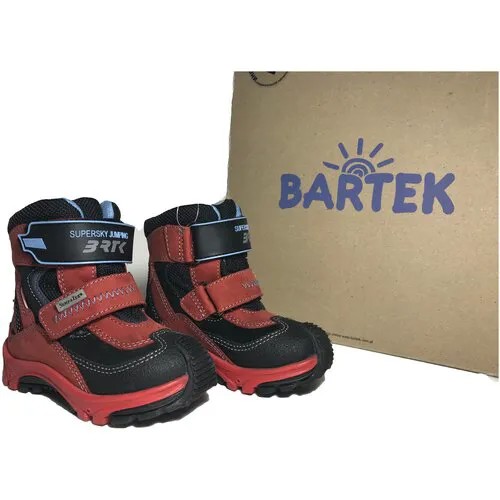 Ботинки Bartek для мальчиков 23 размер красные