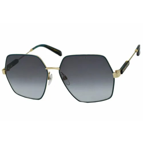 Солнцезащитные очки MARC JACOBS 575/S, золотой, зеленый