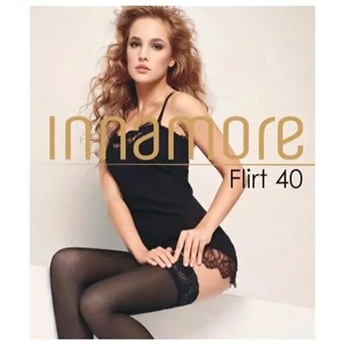 Чулки  Innamore Flirt, 40 den, размер 2, серый