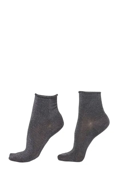 Носки Calzedonia, черный металлик