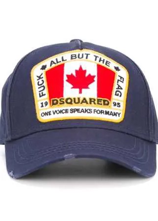 Dsquared2 бейсболка с нашивкой в виде флага Канады