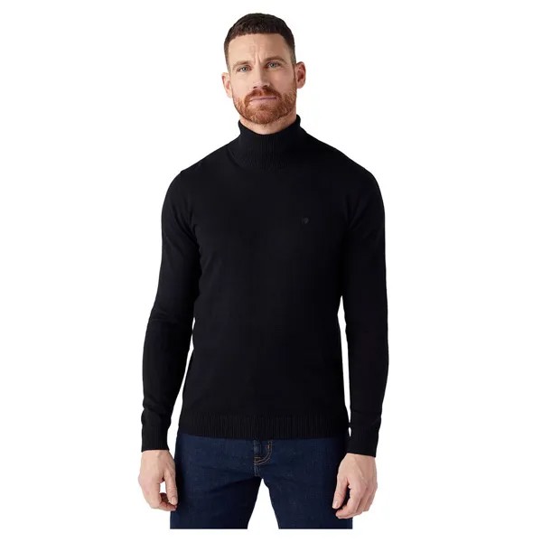 Свитер Wrangler Roll Neck Roll Neck, черный