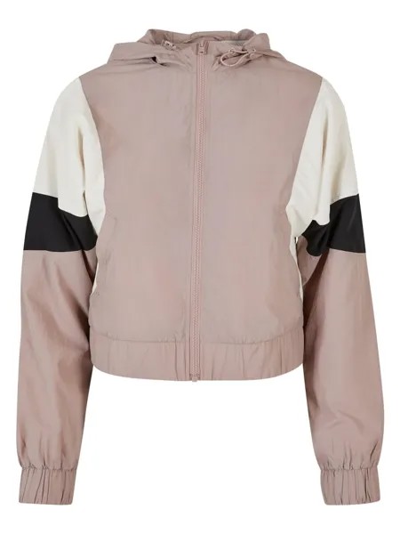 Переходная куртка Urban Classics, цвет duskrose/whitesand/black