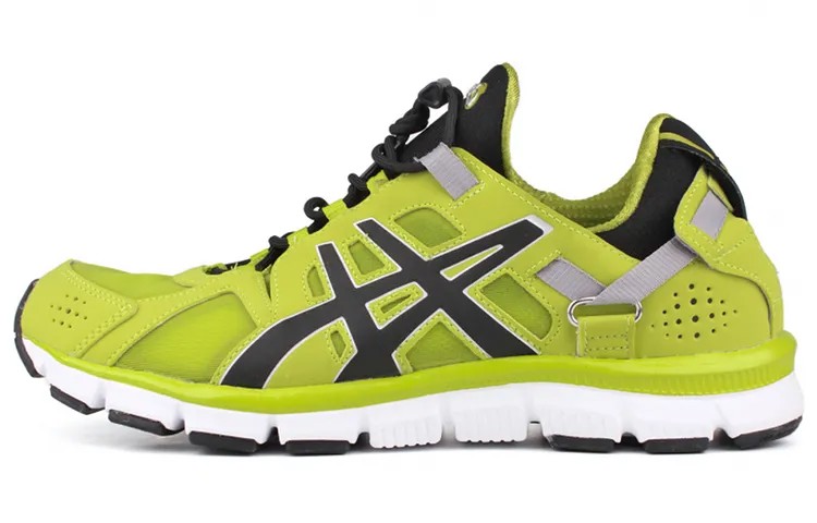 Кроссовки Gel-Synthesis для тренировок, мужские, низкие, зеленые/черные Asics