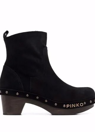 PINKO ботильоны с логотипом