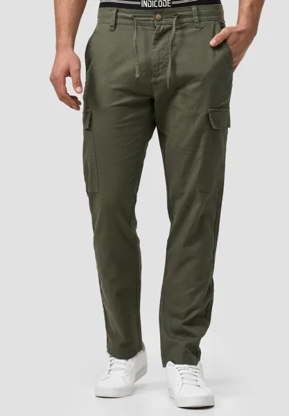 Брюки-карго INDICODE JEANS, цвет army
