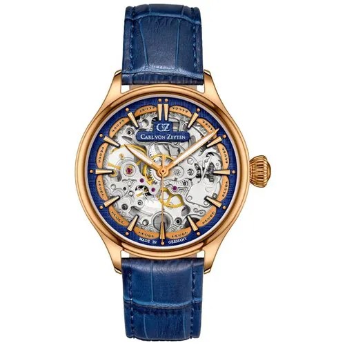 Наручные часы Carl von Zeyten, синий