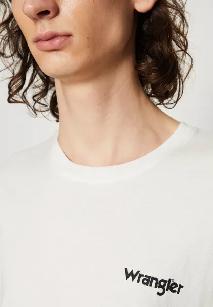 Базовая футболка Sign Off Tee 2 Pack Wrangler, капитанс синяя