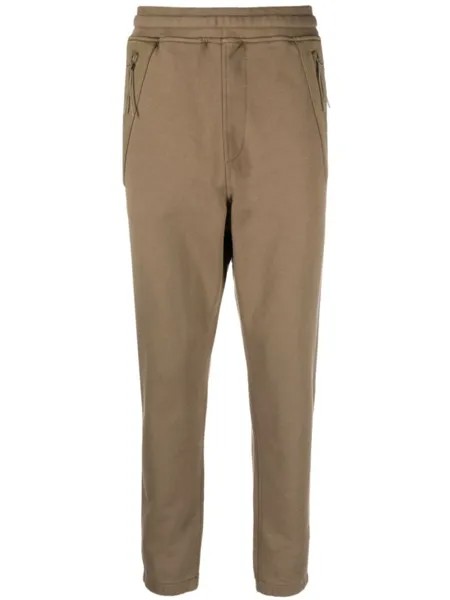 C.P. Company спортивные брюки Diagonal Raised, зеленый