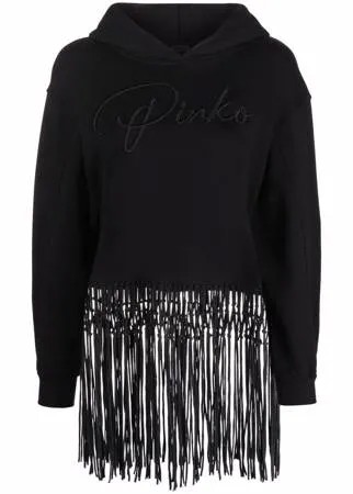 PINKO худи с бахромой