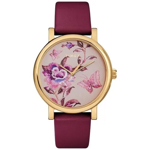 Наручные часы TIMEX TW2U19200VN, розовый, золотой