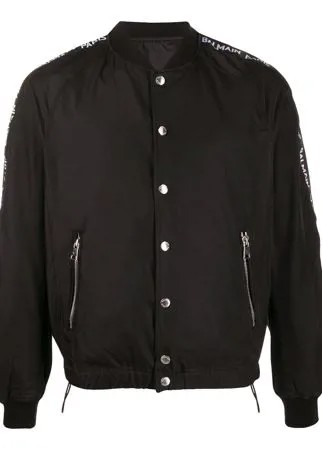 Balmain бомбер с логотипом